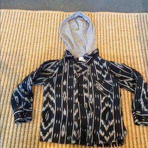 Peek Ikat Hoodie